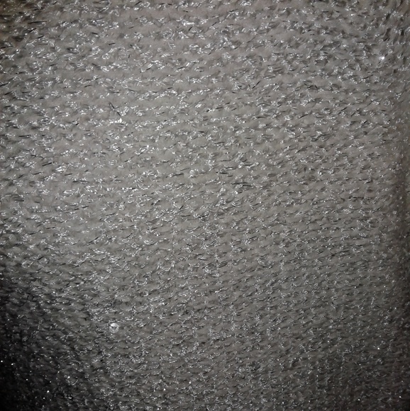 ✨ J. Lo White Sweater w/Sequins ✨ - Picture 3 of 7